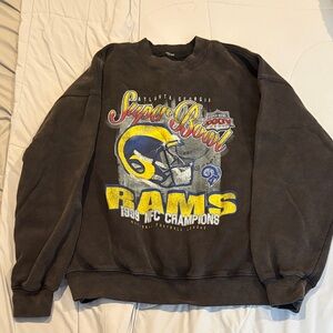 Abercrombie and fitch NFL Super Bowl Rams Sweatshirt - size small